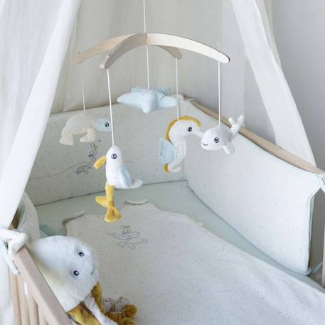 Peluche musicale Ecru 4 - vertbaudet enfant 