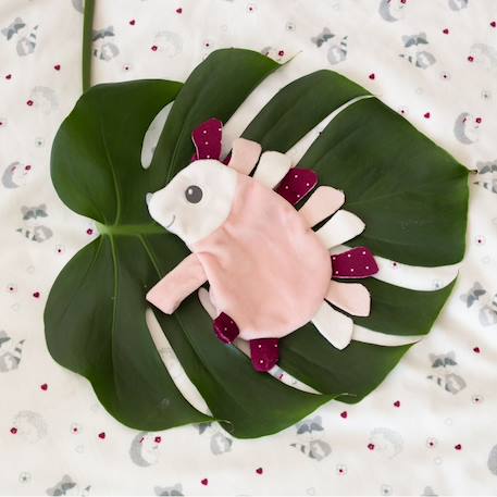Doudou plat Rose 2 - vertbaudet enfant 