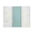 Lot de 3 langes bébé motif chats Vert 1 - vertbaudet enfant 