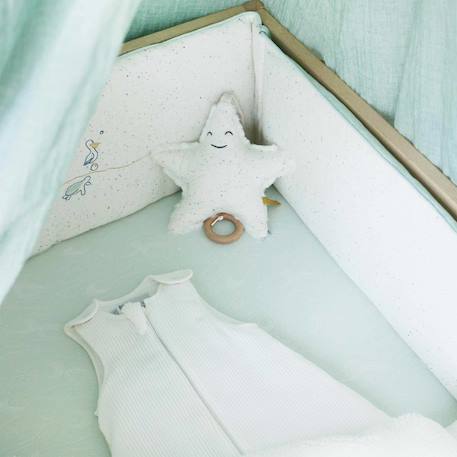 Gigoteuse velours côtelé Blanc 4 - vertbaudet enfant 