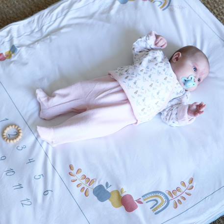 Couverture étape bébé Blanc 2 - vertbaudet enfant 