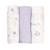 Lot de 3 langes Lilas 1 - vertbaudet enfant 