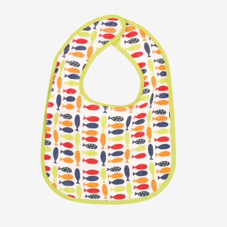 Lot de 7 bavoirs bébé Blanc 4 - vertbaudet enfant 