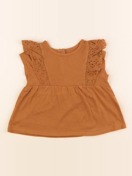 Tee-shirt - 2 ans Marron 1 - vertbaudet enfant 