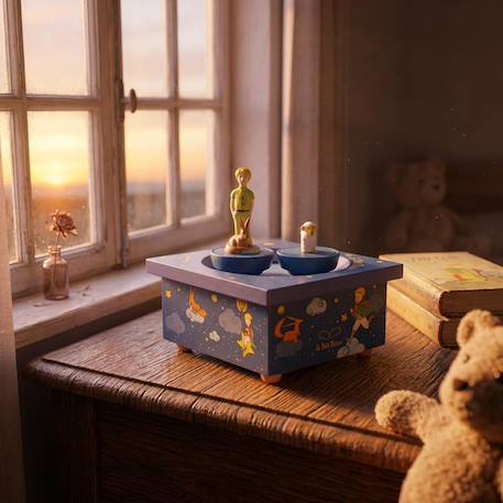 Boite à musique le petit prince Bleu 2 - vertbaudet enfant 
