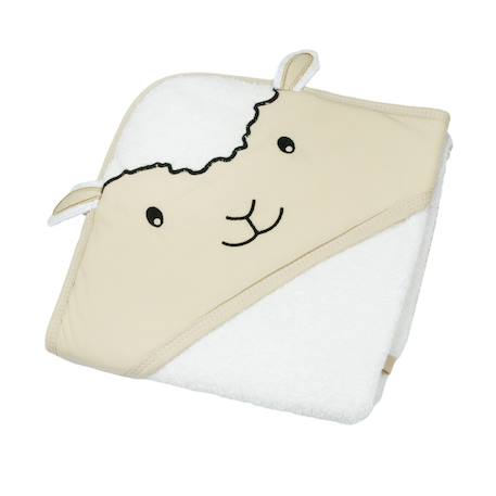 Sortie de bain Ecru 1 - vertbaudet enfant 