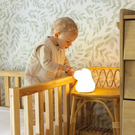 Veilleuse bébé connecté Blanc 2 - vertbaudet enfant 