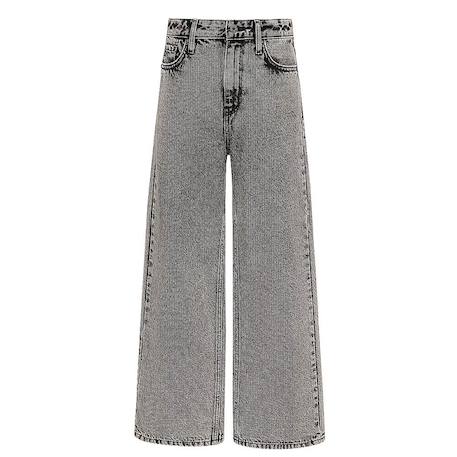 Jean large fille electra Gris 2 - vertbaudet enfant 