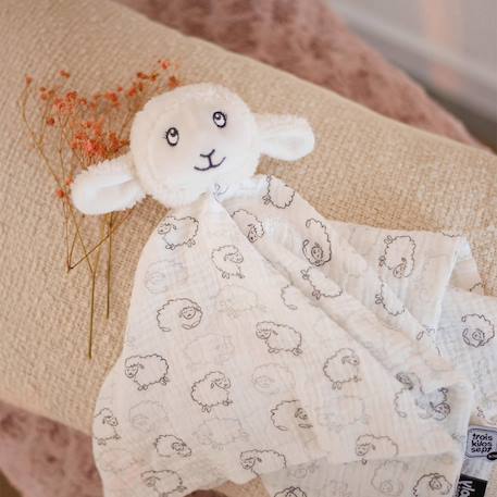 Doudou naissance Ecru 2 - vertbaudet enfant 