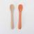 Cuillère silicone Orange 1 - vertbaudet enfant 