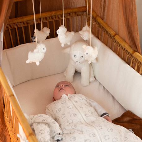 Mobile musicale wooly le mouton Ecru 4 - vertbaudet enfant 