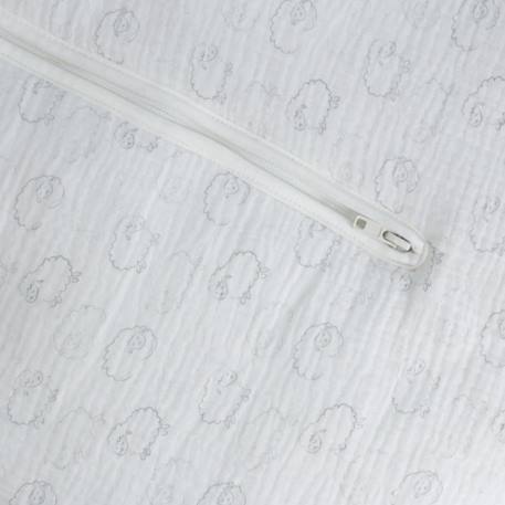 Gigoteuse naissance sans manches Ecru 4 - vertbaudet enfant 