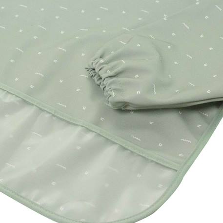Bavoir tablier avec récupérateur pour bébé Vert 3 - vertbaudet enfant 