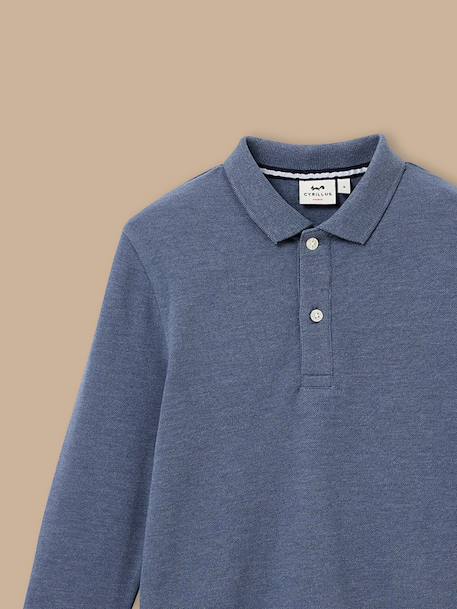 Polo garçon en coton biologique Nuit 2 - vertbaudet enfant 