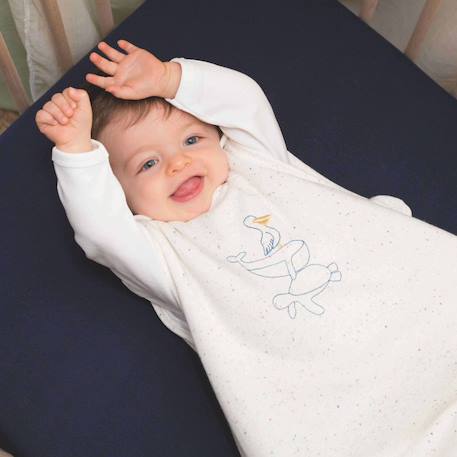Gigoteuse brodée animaux de la mer - tog2 Ecru 5 - vertbaudet enfant 