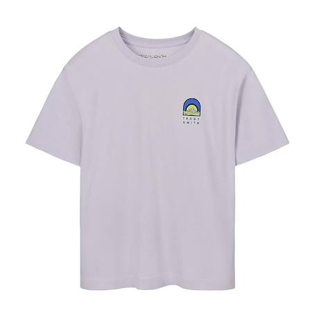 T-shirt à manches courtes garçon anik Violet 1 - vertbaudet enfant 