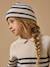 Bonnet laine mérinos enfant - cyrillus x les 3 tricoteurs Marine+Rayure marine 3 - vertbaudet enfant 