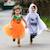 Déguisement enfant poncho à capuche fantôme halloween Blanc 4 - vertbaudet enfant 