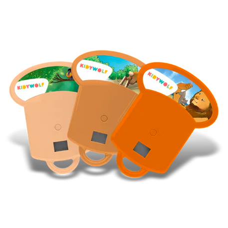 Kidystories recharge 3 histoires pour lampe projecteur kidyslide Bleu+Marron+Noir+Rouge+Vert 9 - vertbaudet enfant 