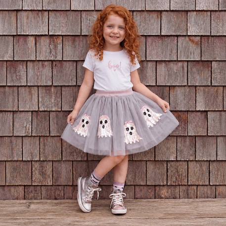 Déguisement enfant jupe tutu fantôme halloween Gris 1 - vertbaudet enfant 