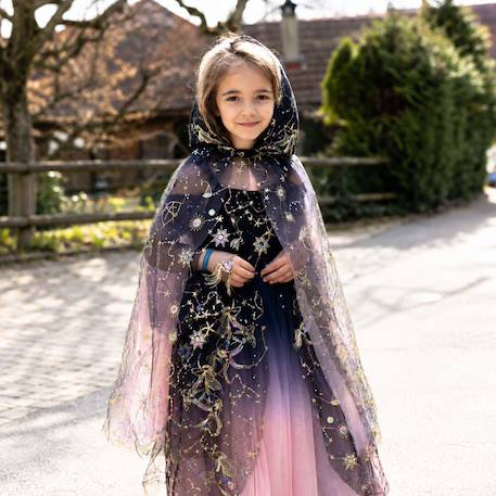 Déguisement enfant cape fée des étoiles à capuche Noir 5 - vertbaudet enfant 