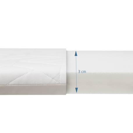 Lit bébé de voyage léger merlin Elegance beige 5 - vertbaudet enfant 