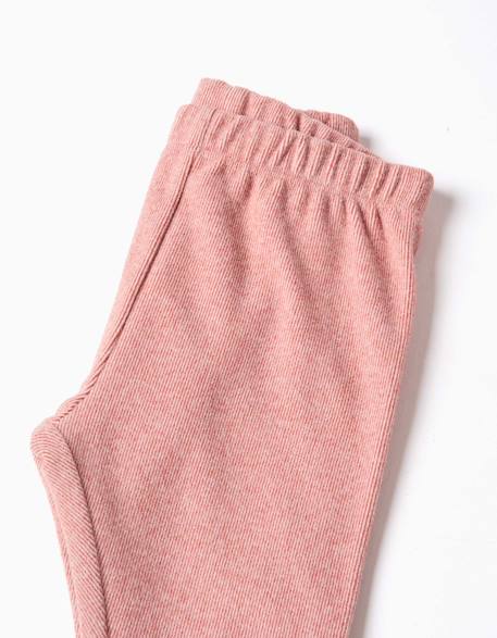 Ensemble pull et pantalon en maille Rose 4 - vertbaudet enfant 