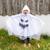 Déguisement enfant poncho à capuche fantôme halloween Blanc 3 - vertbaudet enfant 