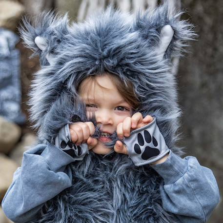 Déguisement enfant veste loup toute douce avec gants Gris 4 - vertbaudet enfant 