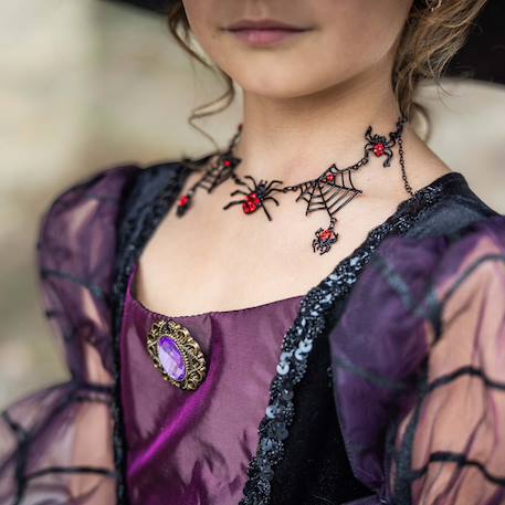 Collier enfant sorcière araignée halloween Noir 2 - vertbaudet enfant 