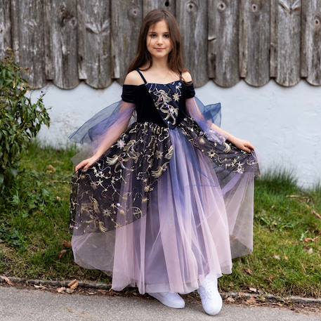 Déguisement enfant robe de princesse fée des étoiles Violet 3 - vertbaudet enfant 