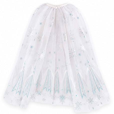 Déguisement enfant cape reine de glace Blanc 2 - vertbaudet enfant 