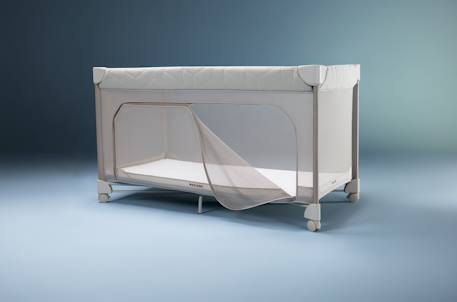 Lit bébé de voyage léger merlin Elegance beige 6 - vertbaudet enfant 
