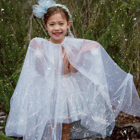 Déguisement enfant jupe tutu reine de glace Blanc 3 - vertbaudet enfant 
