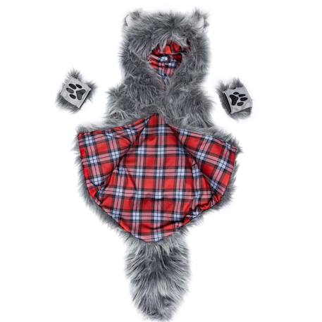 Déguisement enfant veste loup toute douce avec gants Gris 2 - vertbaudet enfant 
