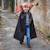 Déguisement enfant cape de vampire royal Noir 1 - vertbaudet enfant 