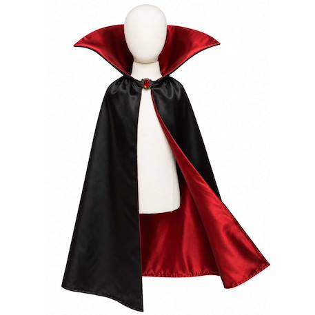 Déguisement enfant cape de vampire royal Noir 2 - vertbaudet enfant 