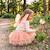 Déguisement enfant jupe princesse fée avec ailes et baguette Rose+Violet 1 - vertbaudet enfant 