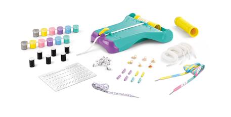 Kit créatif pour personnaliser ses lacets Multi-coloured 3 - vertbaudet enfant 