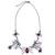 Collier enfant sorcière araignée halloween Noir 1 - vertbaudet enfant 