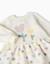 Robe en coton peigné avec motif de cœurs et de pois Blanc 3 - vertbaudet enfant 