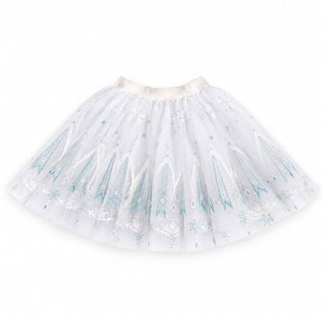 Déguisement enfant jupe tutu reine de glace Blanc 2 - vertbaudet enfant 
