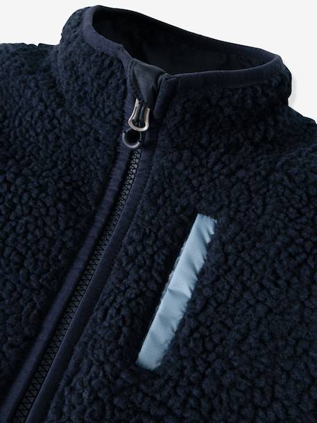 Veste Franka réversible marine+rose 4 - vertbaudet enfant 