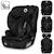 Siège auto évolutif levi one i-size 76-150 cm, groupe 1/2/3 Black carbon+Black grey+Green forest+Pink rose 1 - vertbaudet enfant 