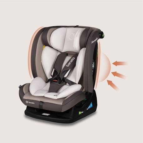Siège auto aart i-size 40-150 cm avec inclinaison réglable, groupe 0+/1/2/3 Beige chocolate+Beige latte+Black carbon+Black carbon red+Black red+Grey stone 12 - vertbaudet enfant 