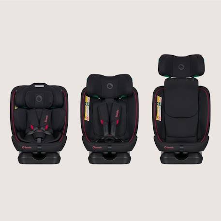 Siège auto aart i-size 40-150 cm avec inclinaison réglable, groupe 0+/1/2/3 Beige chocolate+Beige latte+Black carbon+Black carbon red+Black red+Grey stone 26 - vertbaudet enfant 