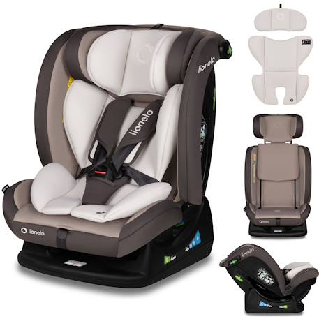 Siège auto aart i-size 40-150 cm avec inclinaison réglable, groupe 0+/1/2/3 Beige chocolate+Beige latte+Black carbon+Black carbon red+Black red+Grey stone 7 - vertbaudet enfant 