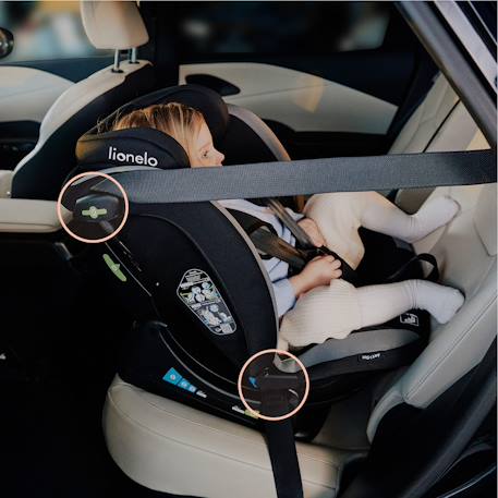 Siège auto aart i-size 40-150 cm avec inclinaison réglable, groupe 0+/1/2/3 Beige chocolate+Beige latte+Black carbon+Black carbon red+Black red+Grey stone 27 - vertbaudet enfant 