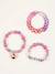 Lot de 3 bracelets hello kitty enfant Fuchsia 3 - vertbaudet enfant 