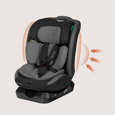 Siège auto aart i-size 40-150 cm avec inclinaison réglable, groupe 0+/1/2/3 Beige chocolate+Beige latte+Black carbon+Black carbon red+Black red+Grey stone 36 - vertbaudet enfant 